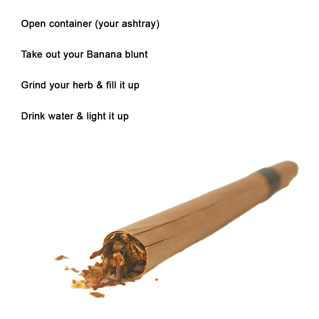 Banana Leaf Blunt Smoking Roll (Single Tube)