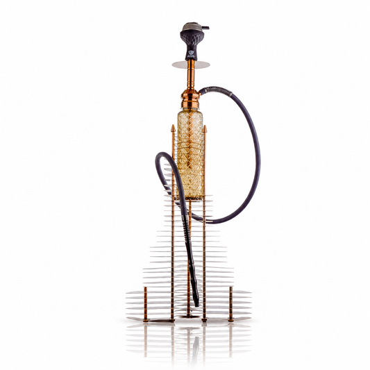 VG Burj Khalifa Hookah with Bag - Bronze