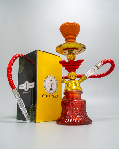 COCOYAYA Pumpkin 1205 Hookah - Red