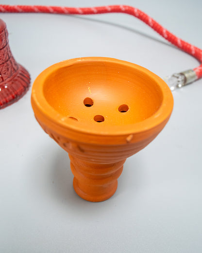 COCOYAYA Pumpkin 1205 Hookah - Red