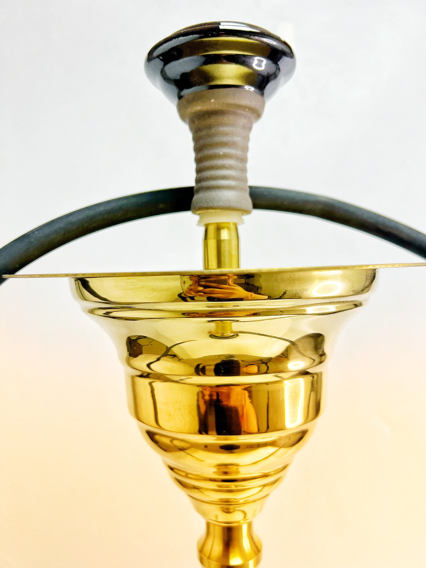 COCOYAYA Gamaliya Persia Hookah - Golden Stem / Black Base