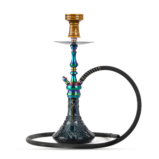 COCOYAYA Simba Hookah - Aqua Base/Rainbow Stem