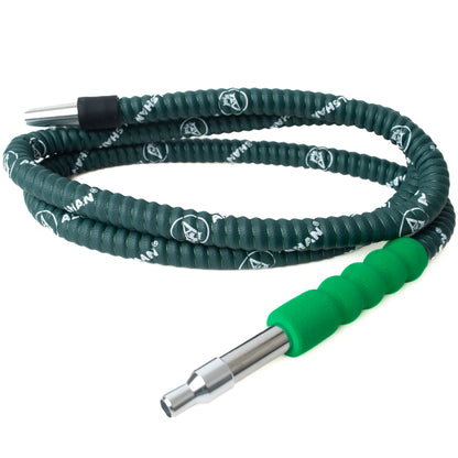 ALS Leather Coated Hookah Pipe - Green