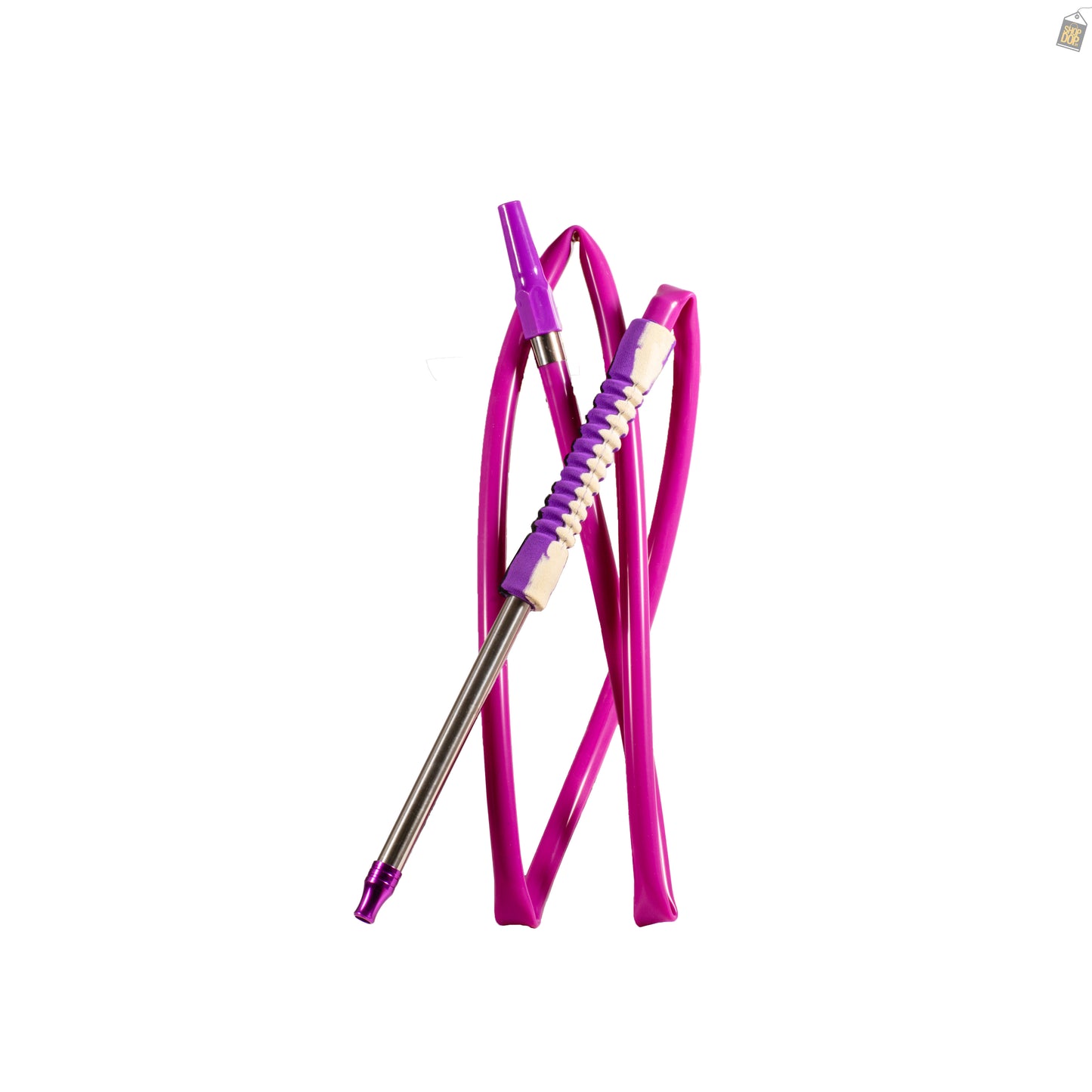 Aerogrip Silicone Hookah Pipe - Purple