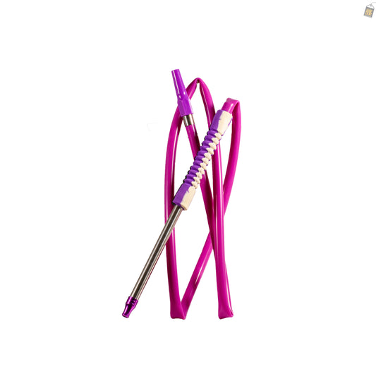 Aerogrip Silicone Hookah Pipe - Purple