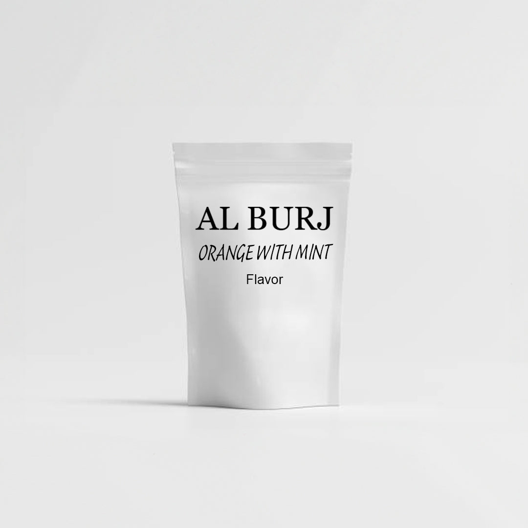 Al Burj Orange with Mint Hookah Flavor - 50g