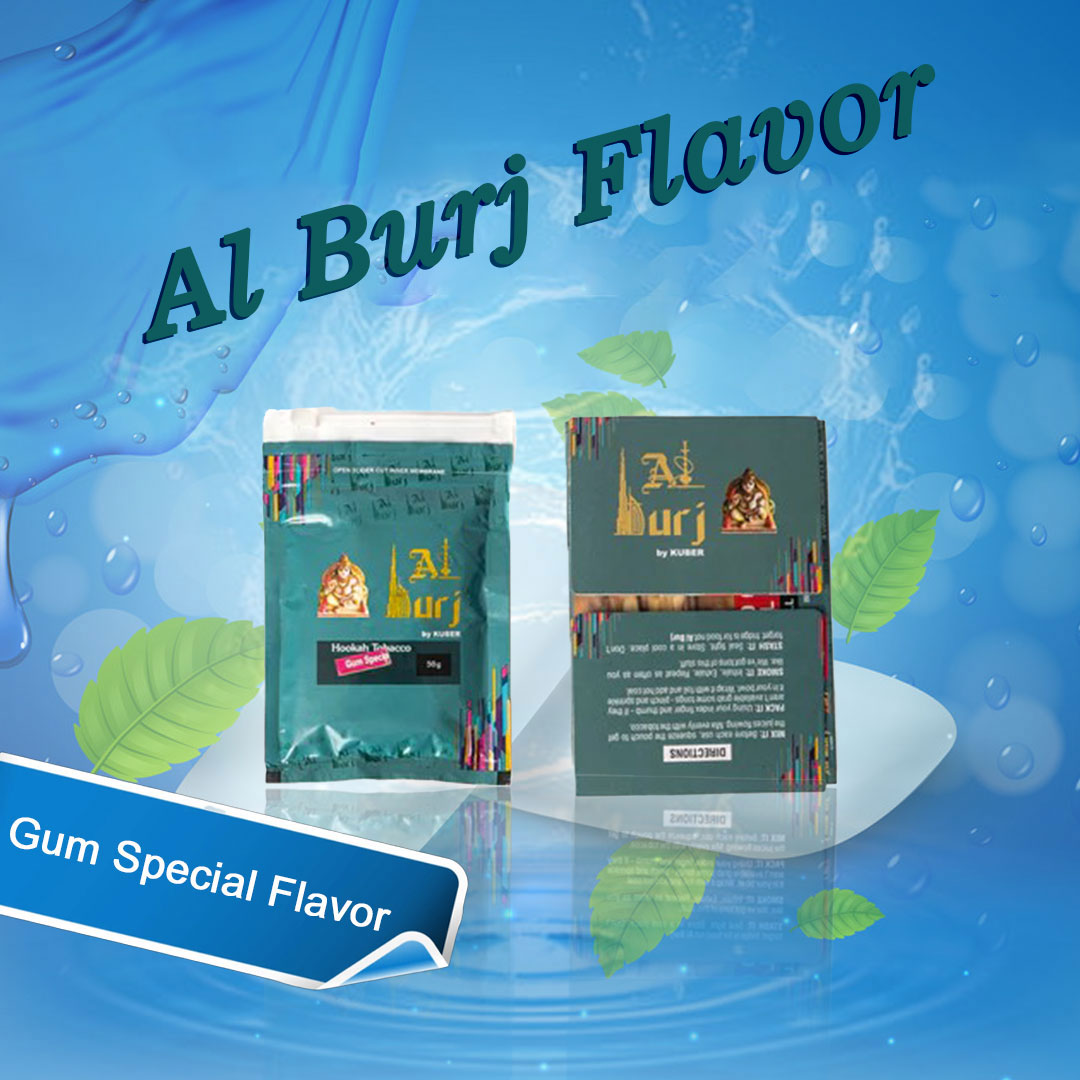 Al Burj Gum Special Hookah Flavor - 50g