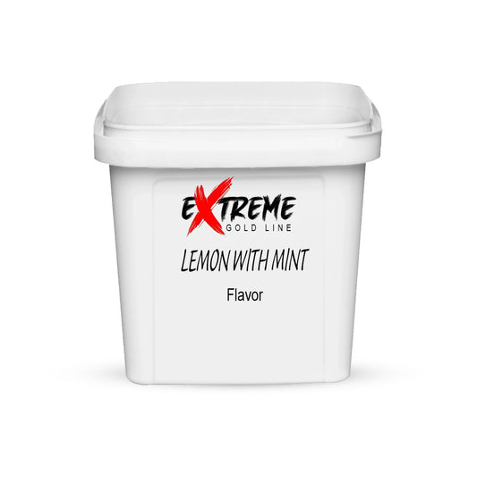 Extreme Lemon Mint Hookah Flavor - 1kg Bucket