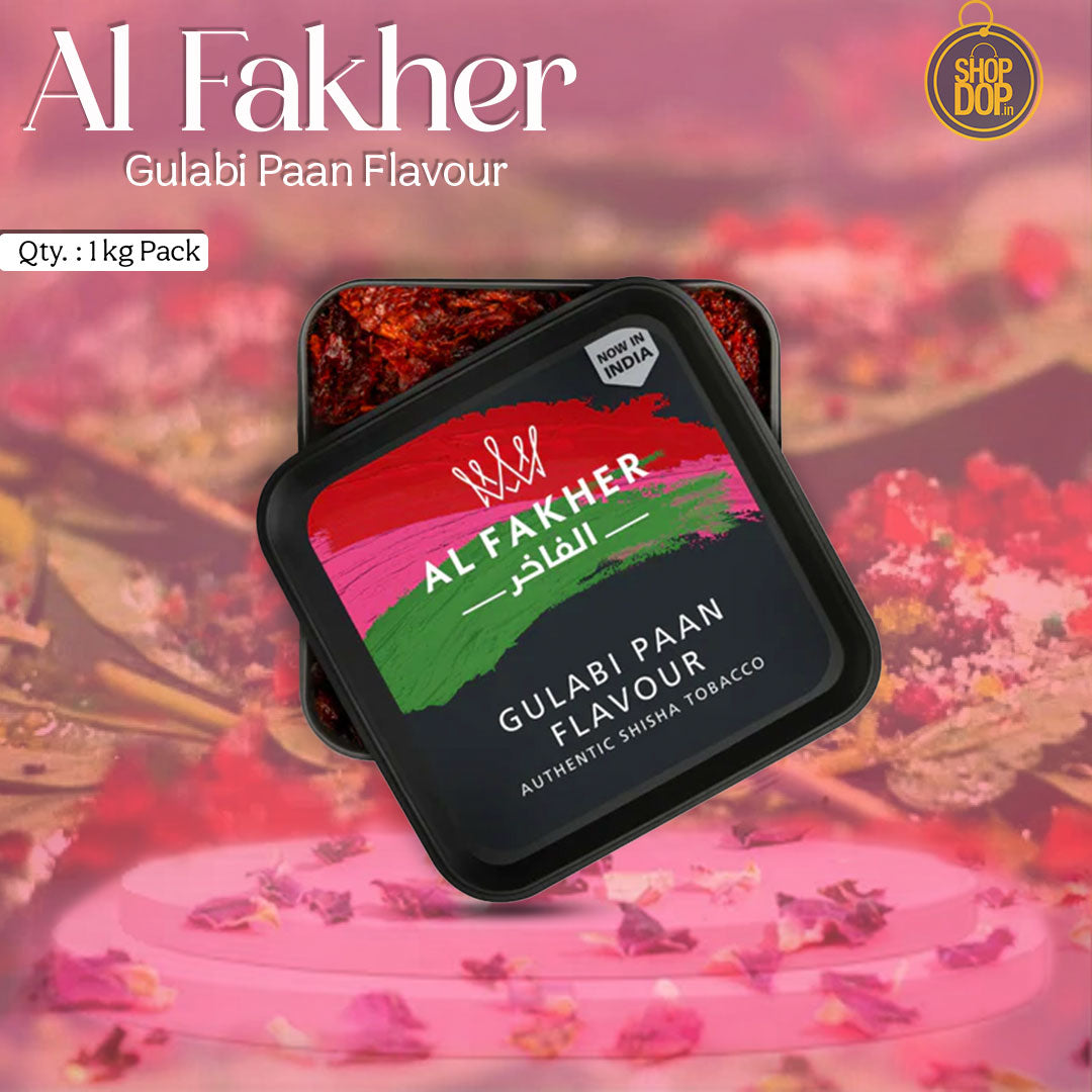 Al Fakher Gulabi Paan Hookah Flavor - 1kg Bucket