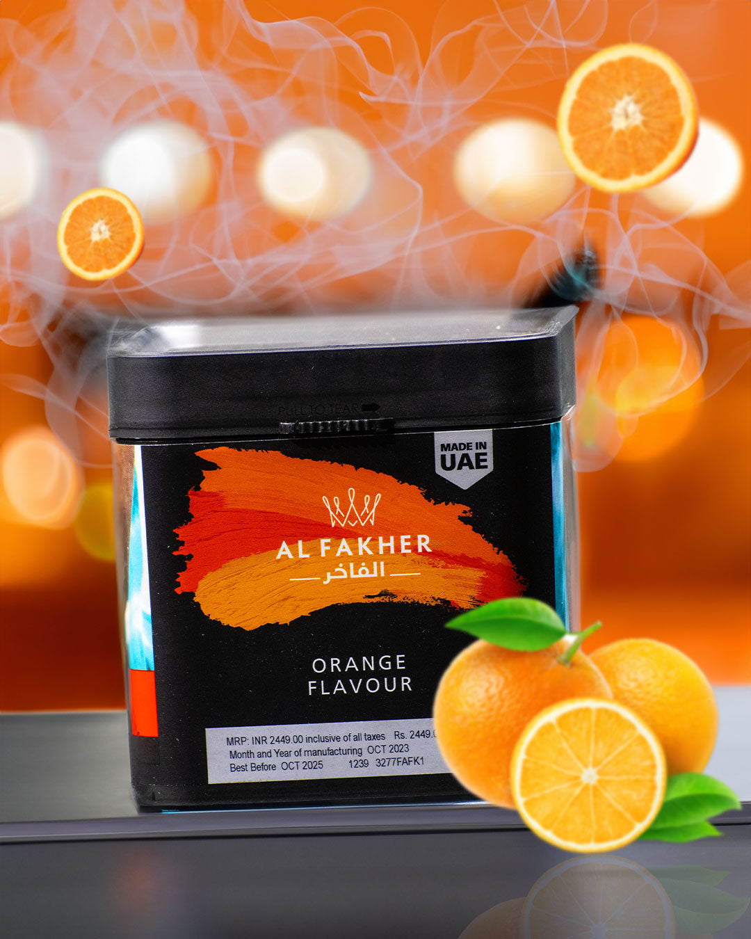 Al Fakher Orange Hookah Flavor - 1kg Bucket