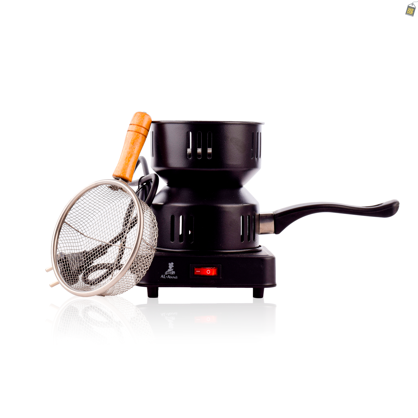 अल अफंदी कैफे हुक्का कोयला बर्नर - 1000 वाट (कप आकार)
