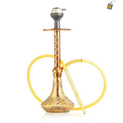 Alexander DIMD Hookah with Bag - Grey Base / Copper Stem