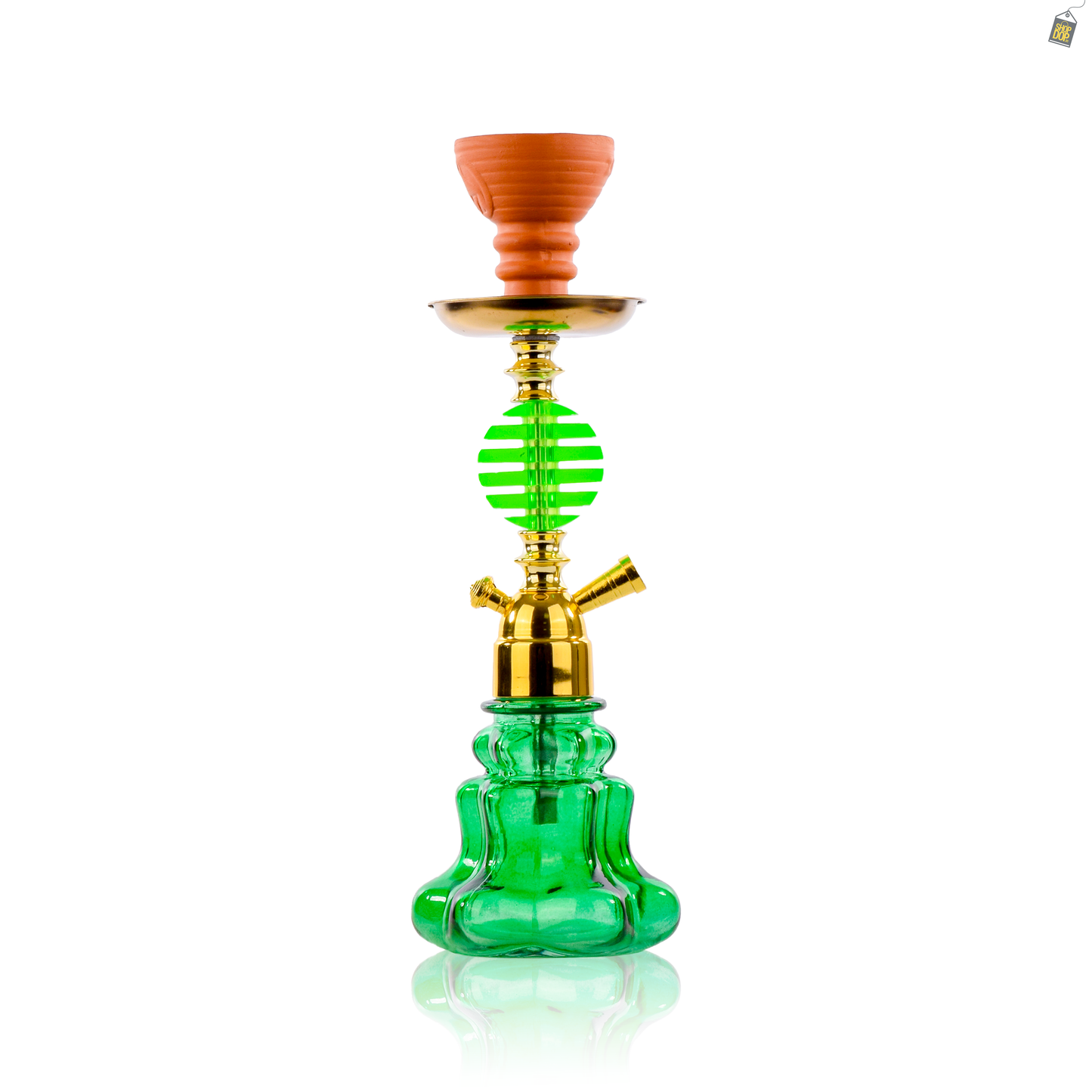 Amigo Pumpkin Hookah - Green