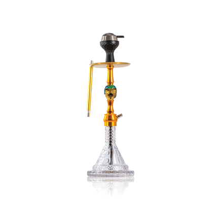 Angry Ape Hookah - Gold