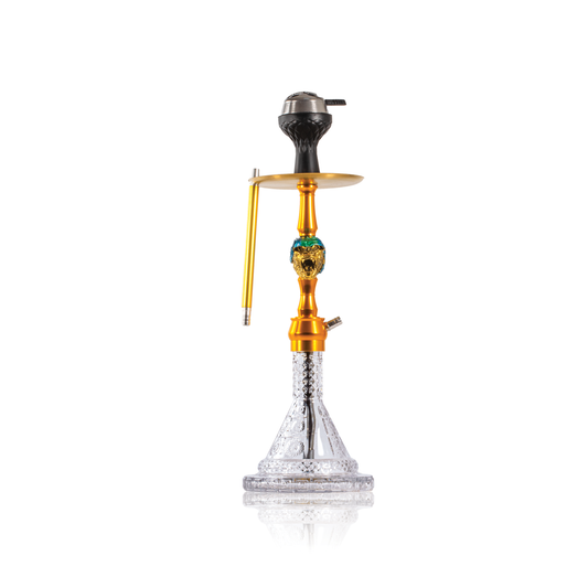 Angry Ape Hookah - Gold