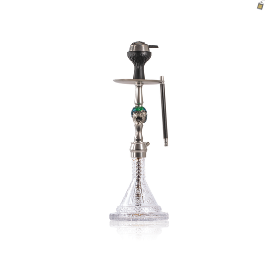 Angry Ape Hookah - Silver