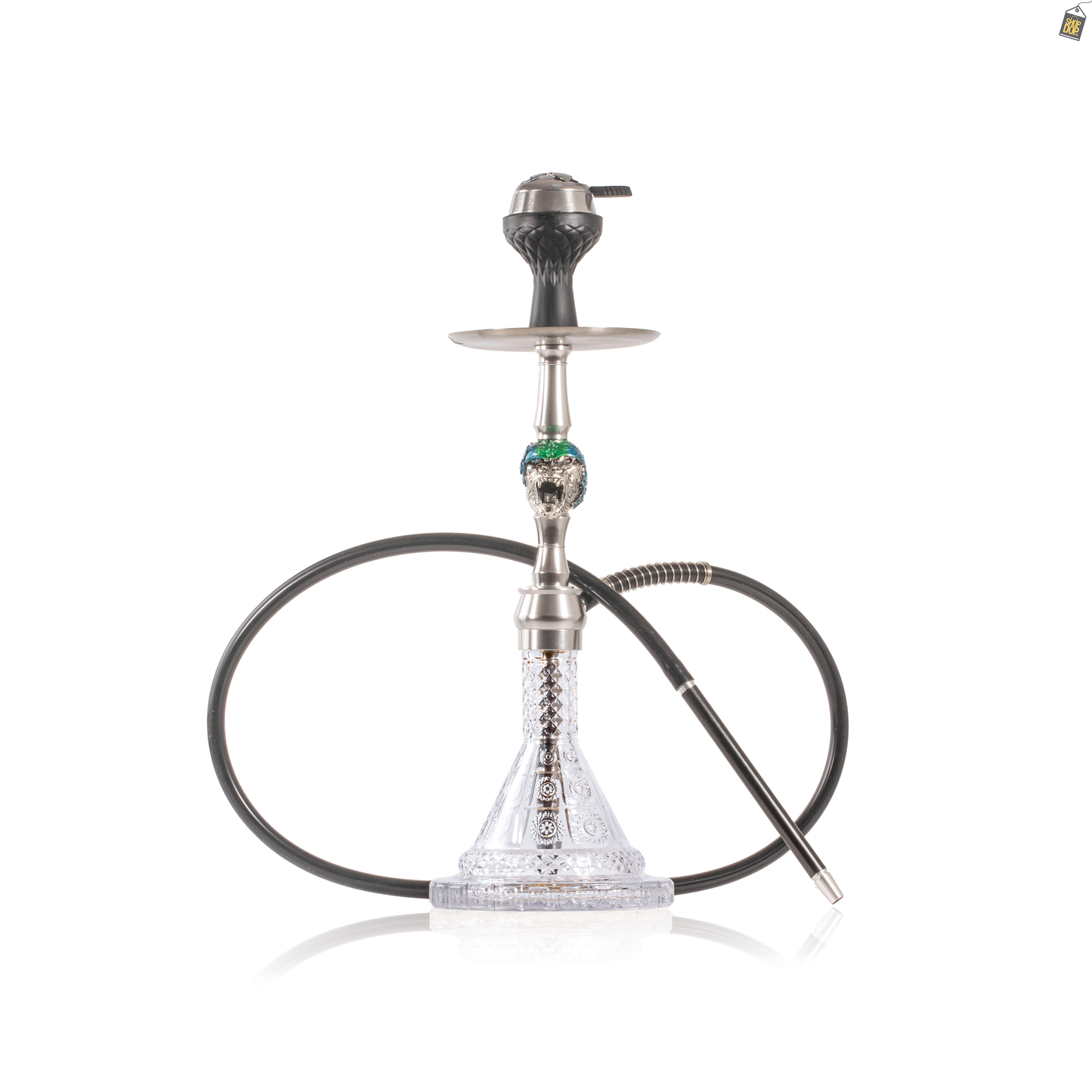 Angry Ape Hookah - Silver
