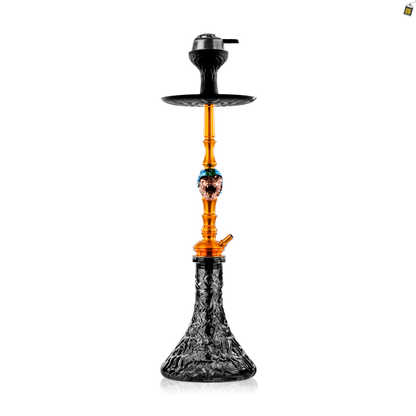 Angry Ape Hookah - Coffee / Rose Gold Face