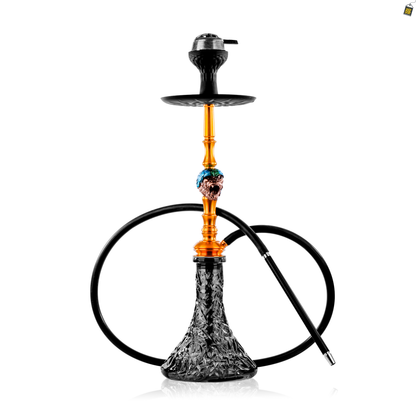 Angry Ape Hookah - Coffee / Rose Gold Face