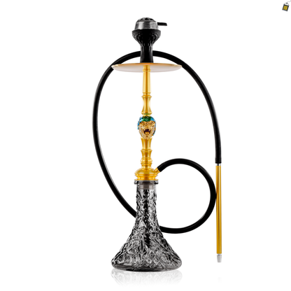 Angry Ape Hookah - Gold