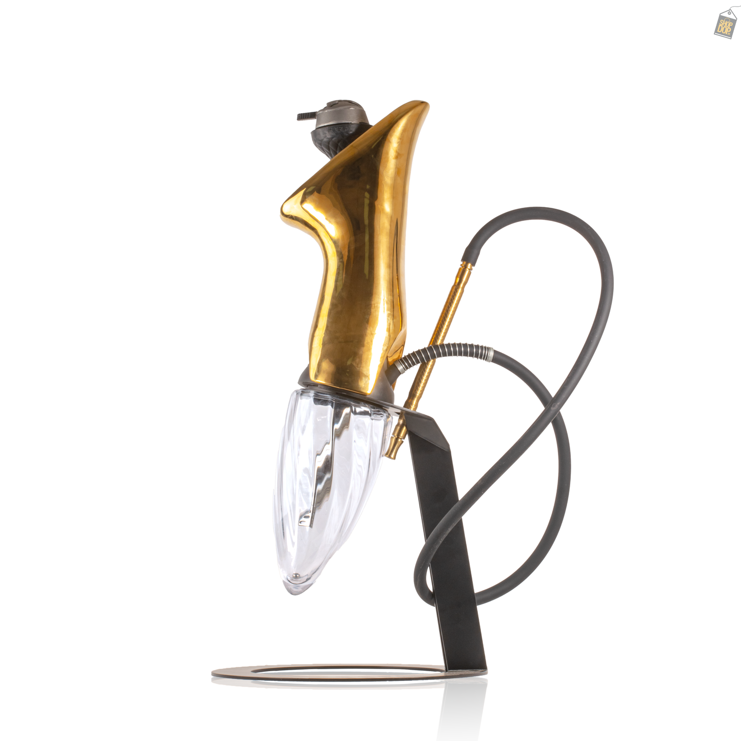 Anima Hookah with LED Light - Gold