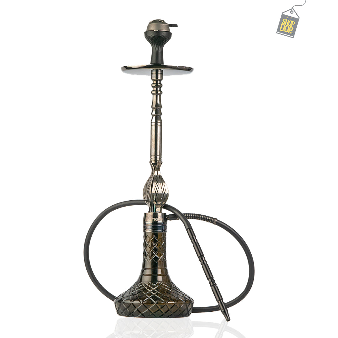 Animal Hookah with 2 Bags - Black Stem / Black Base