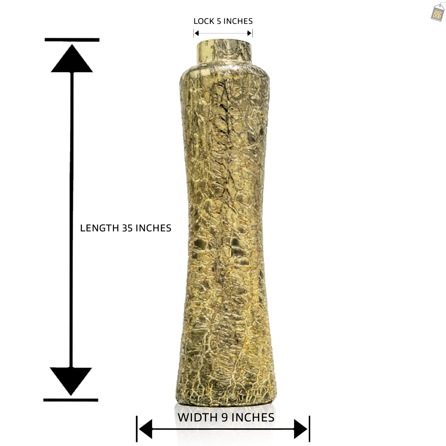 Antique Fly Series Bottle Hookah Base Only (Silver Designer)