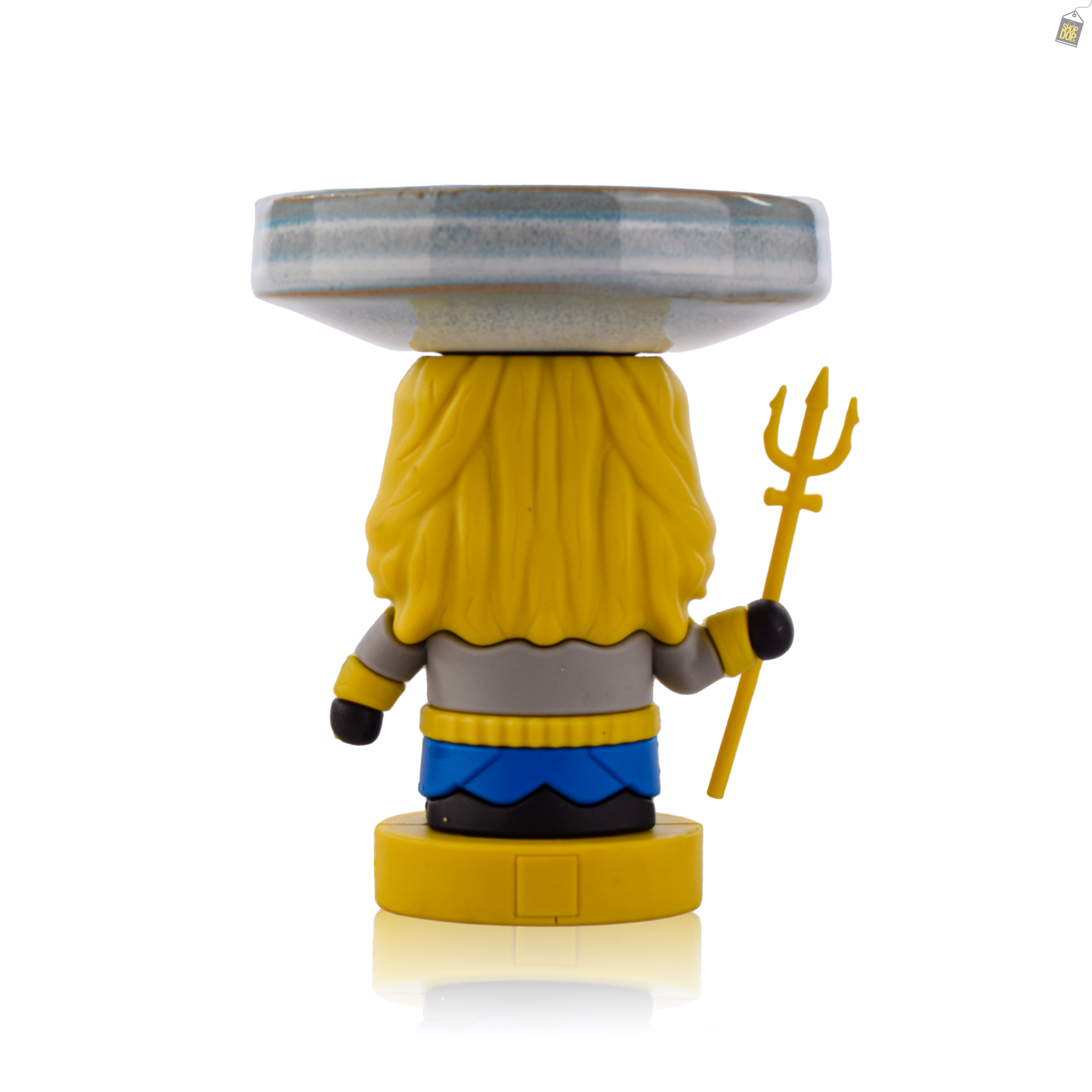 Aquaman Ceramic Hookah Bowl - Sky Blue