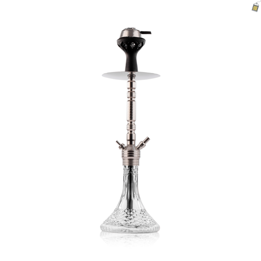 Arabic Delight Hookah with Bag - Silver