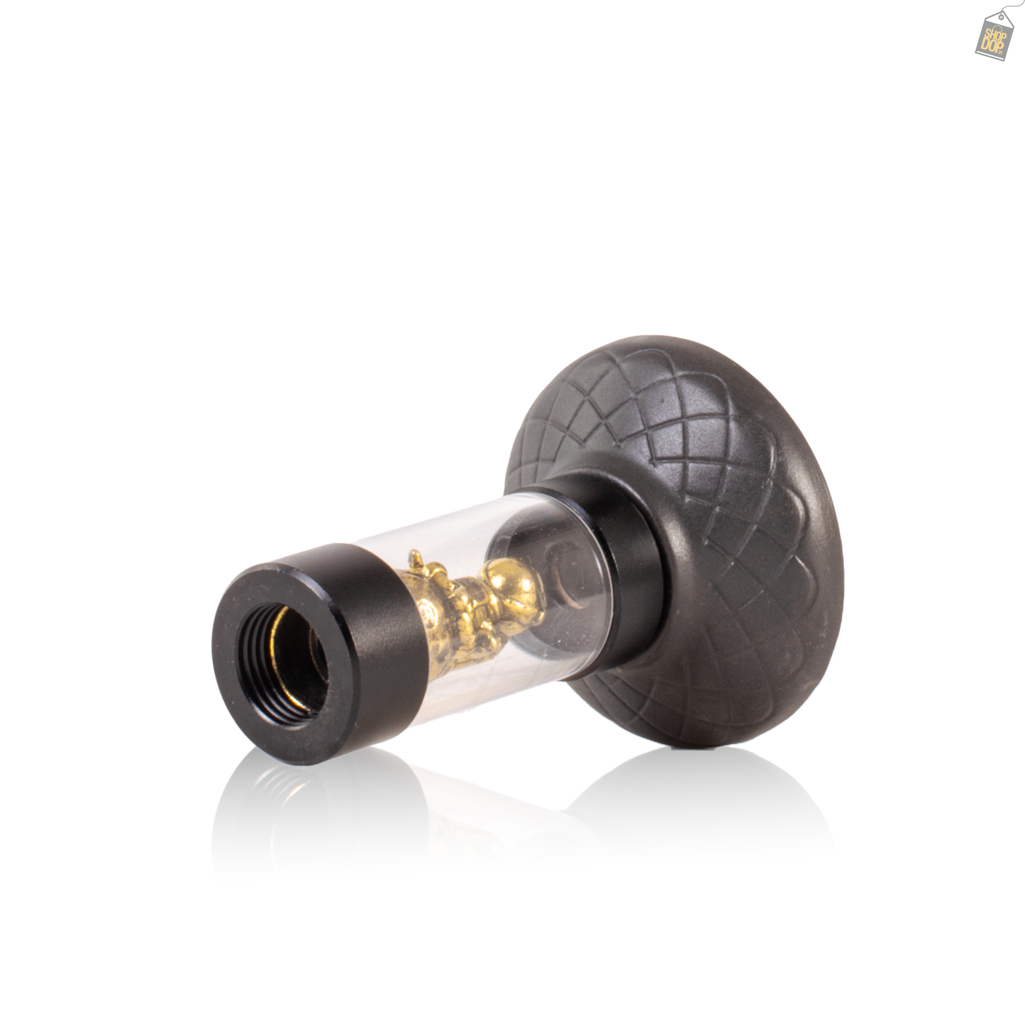 Fancy Astro Diamond Matt Hookah Bowl - Golden Skull