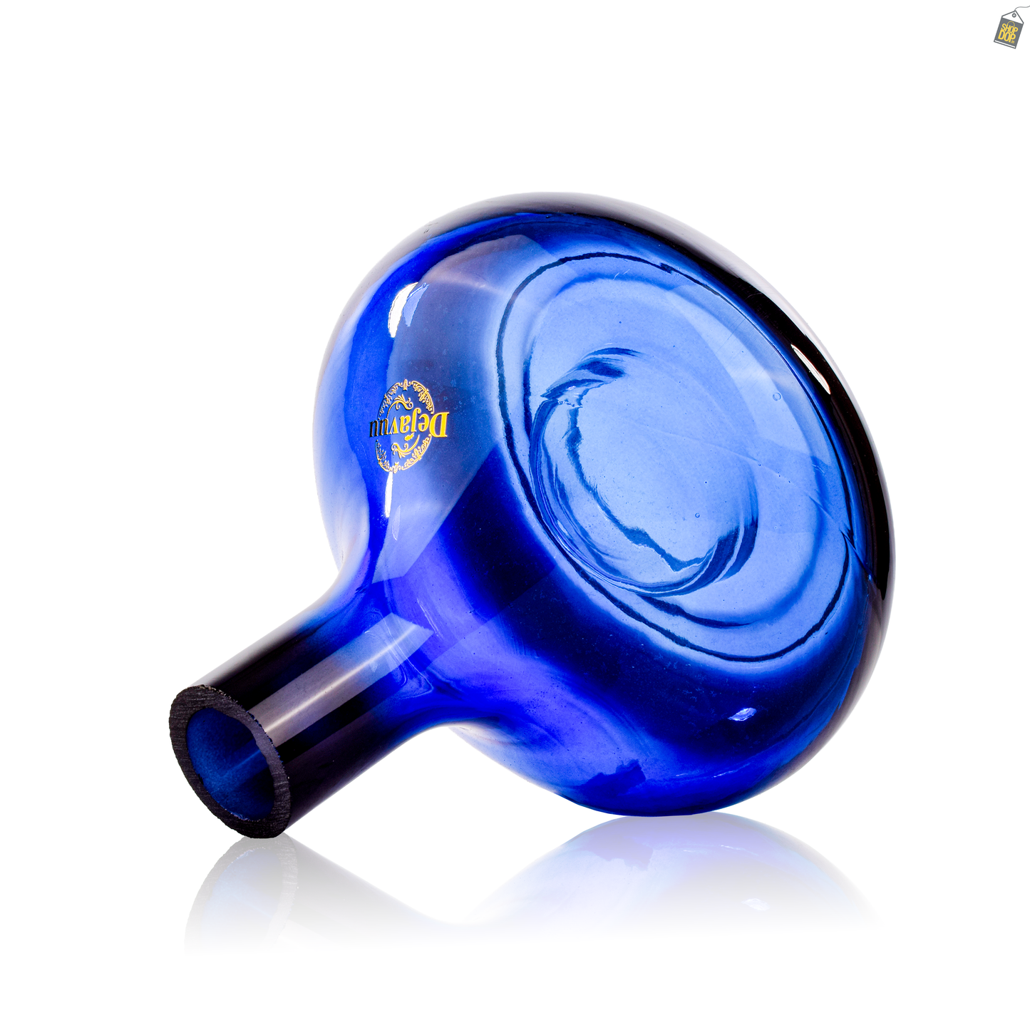 Atomic Glass Hookah Replacement Base - Blue (Lock)