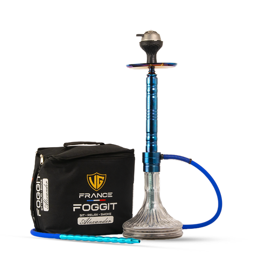 Attack Hookah with Bag - Blue