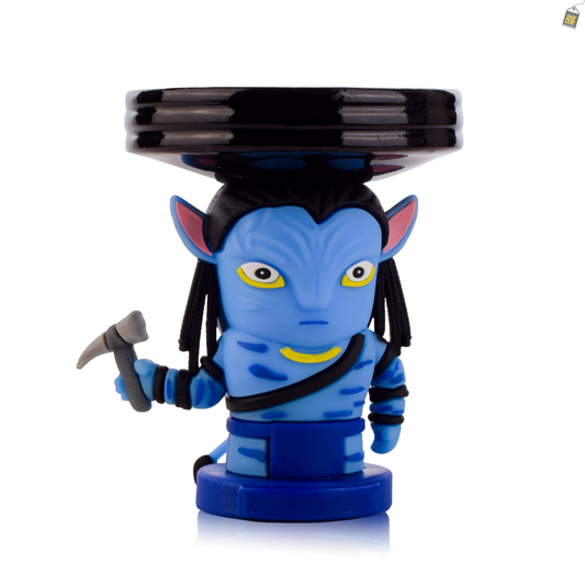 Avatar Ceramic Hookah Bowl - Black