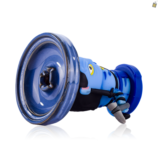 Avatar Ceramic Hookah Bowl - Blue