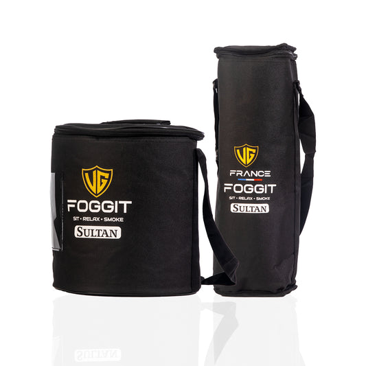 Combo Pack of 2 Bags - Hookah Stem and Base Carrying Bags