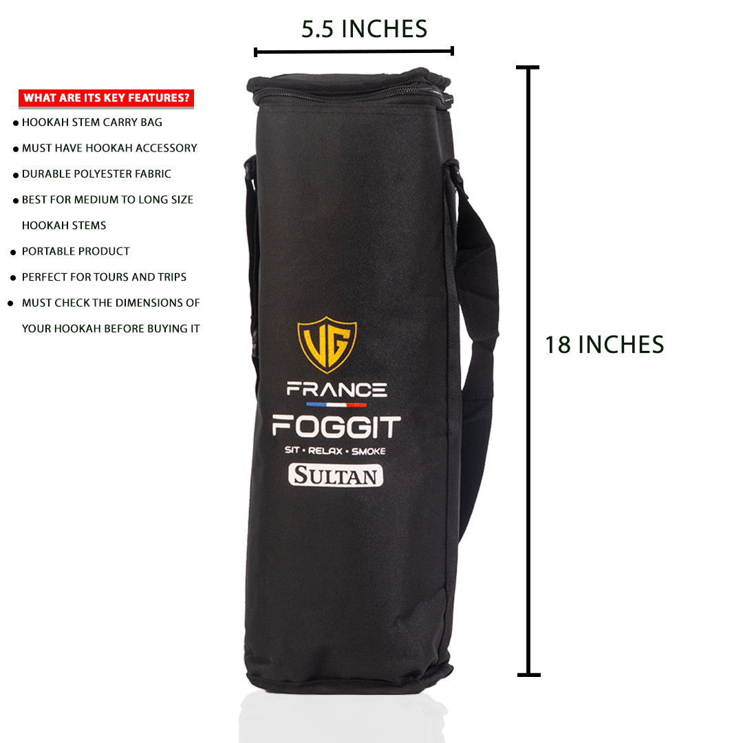 VG France Hookah Carrying Bag for Stem Only