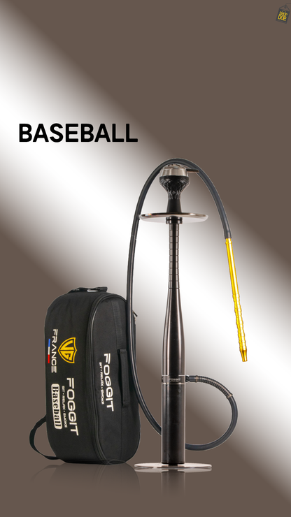 Buy VG Baseball Hookah with Bag Black –1