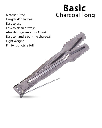 Basic Hookah Charcoal Tong / Chimti