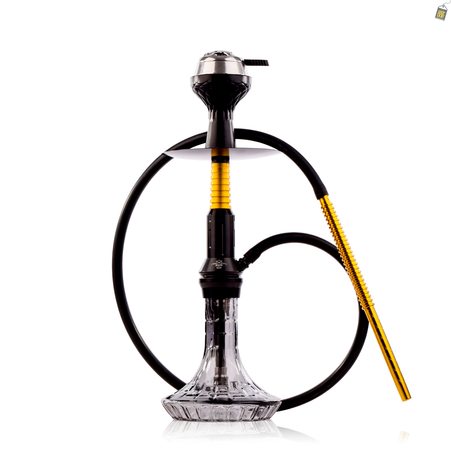 Black Panther Hookah - Gold