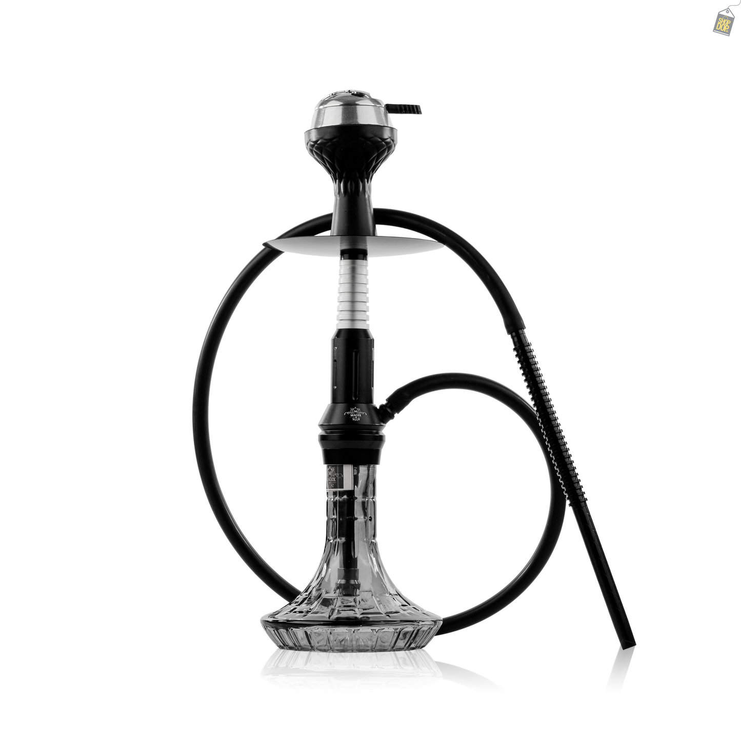 Black Panther Hookah - Silver