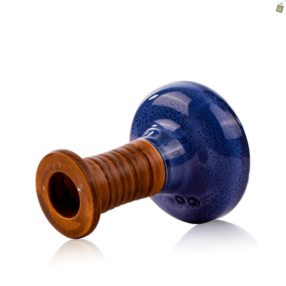 Blaze Ceramic Hookah Phunnel Bowl - Blue