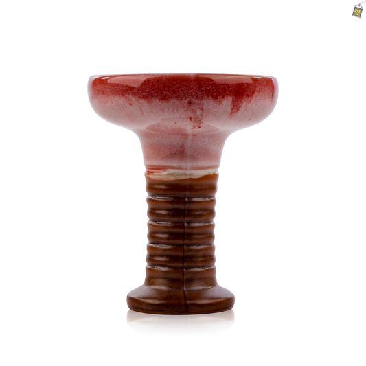 Blaze Ceramic Hookah Phunnel Bowl - Red