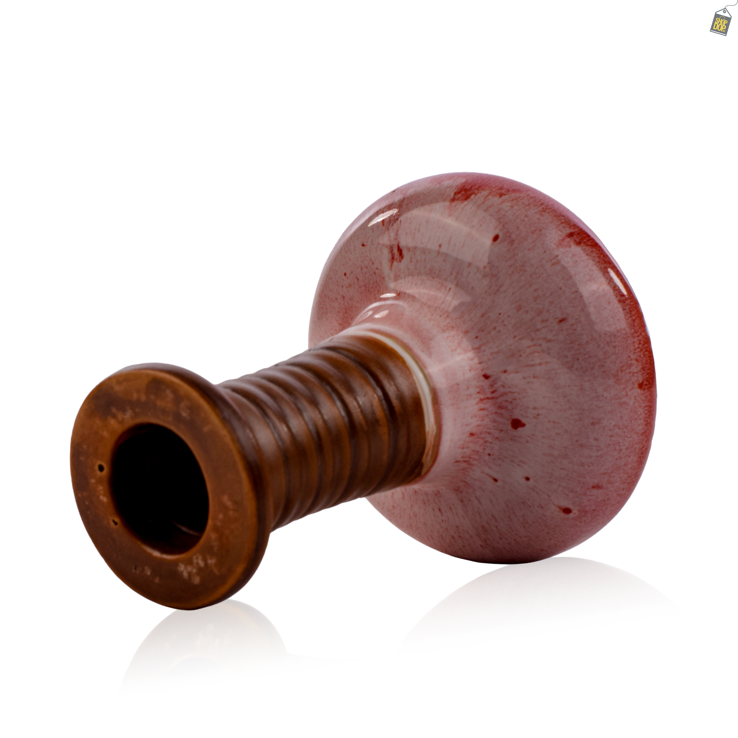 Blaze Ceramic Hookah Phunnel Bowl - Red