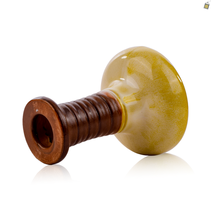 Blaze Ceramic Hookah Phunnel Bowl - Yellow