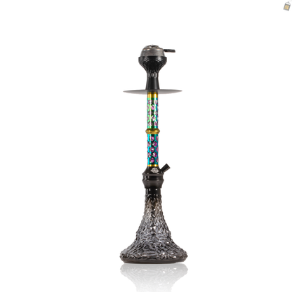 Bling Hookah with Bag - Silver