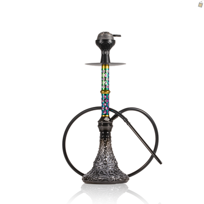 Bling Hookah with Bag - Silver
