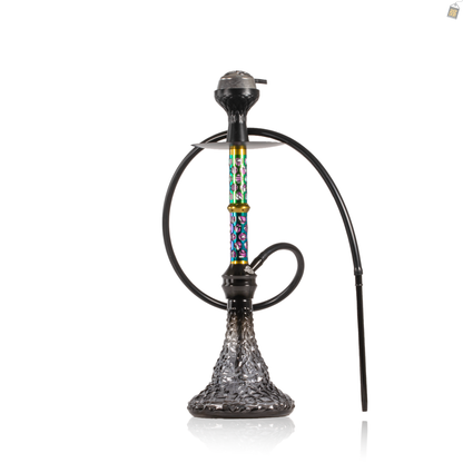 Bling Hookah with Bag - Purple