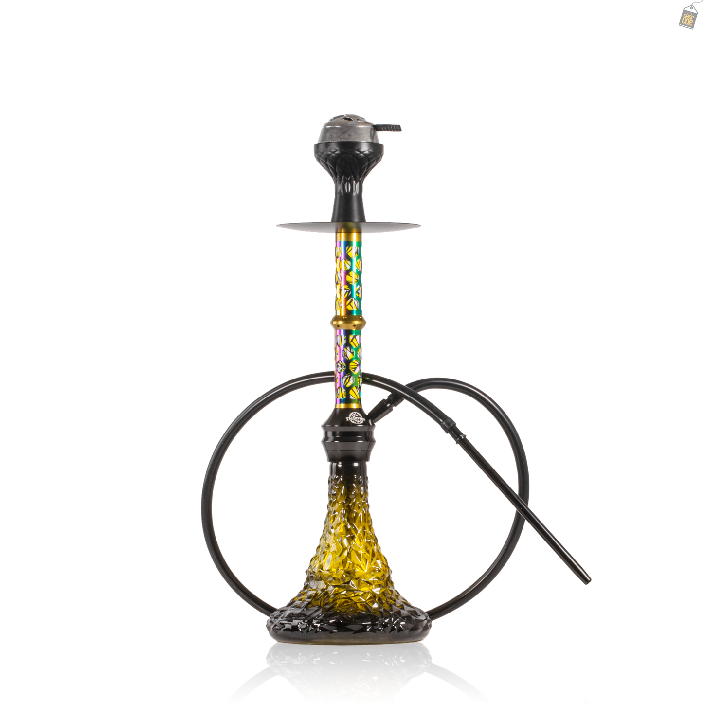 Bling Hookah with Bag - Yellow