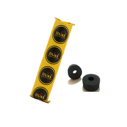 Combo - Bliss Hookah Magic Coal - 2 Boxes (20 Rolls - 200 Discs)