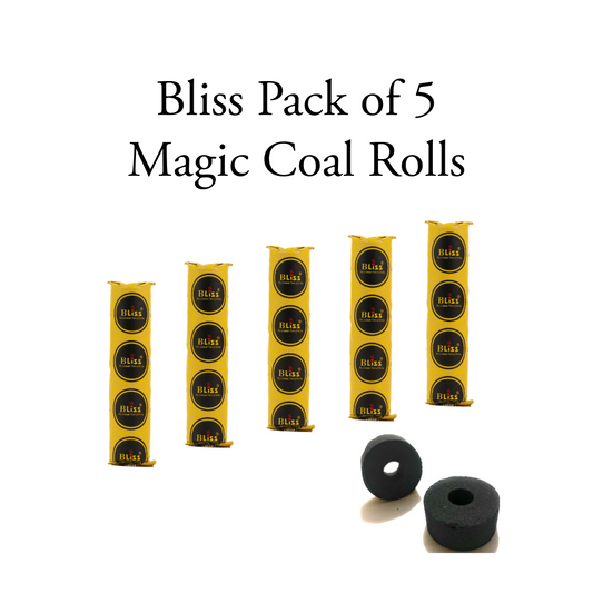 Bliss Hookah Magic Coal - Pack of 5 Rolls